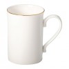 Vera Coffee Mugs White Gold